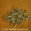 100 brass rivets 8 mm - Celtic Webmerchant