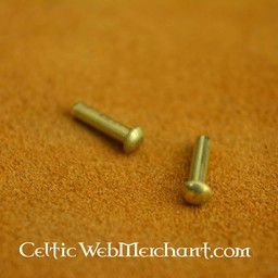 100 brass rivets 8 mm - Celtic Webmerchant