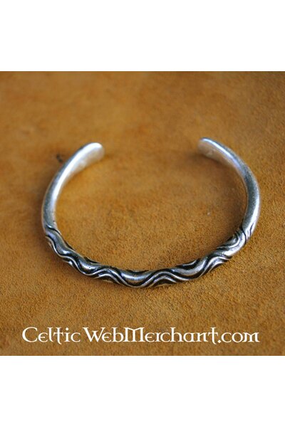 Frühmittelalterliche ‚Hack‘ Silberarmband - Celtic Webmerchant