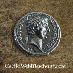 Denarius Cléopâtre et Marc Antoine - Celtic Webmerchant