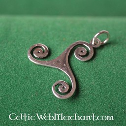 Pendentif Triskèle, en argent - Celtic Webmerchant