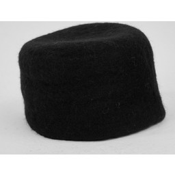 15th century felt hat Dürer, black - Celtic Webmerchant