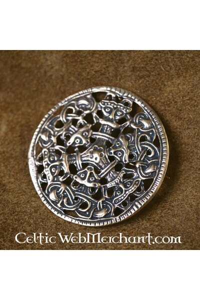 Bronzen Vikingbroche Borrestijl - Celtic Webmerchant