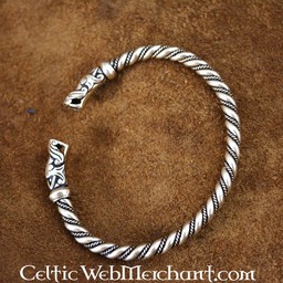 Bracciale vichingo Gotland, argentato - Celtic Webmerchant