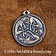 Pewter vilde jagt vedhæng - Celtic Webmerchant