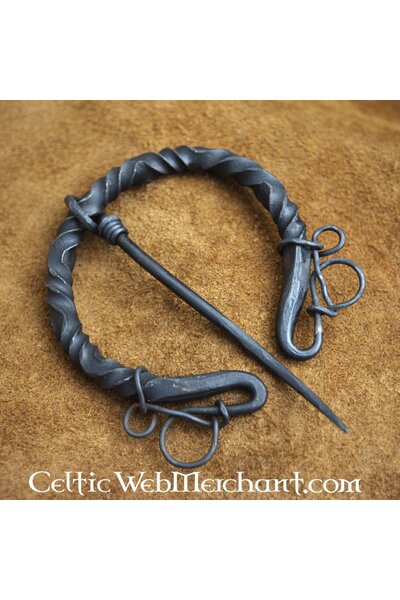 Luksuriøse jernring broche - Celtic Webmerchant