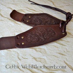 Paire de protège-poignets vikings, noir - Celtic Webmerchant