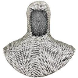 Chainmail coif mild steel - Celtic Webmerchant