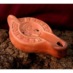 Roman oil lamp with Chi-Rho cross - Celtic Webmerchant