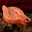 Roman oil lamp with Chi-Rho cross - Celtic Webmerchant