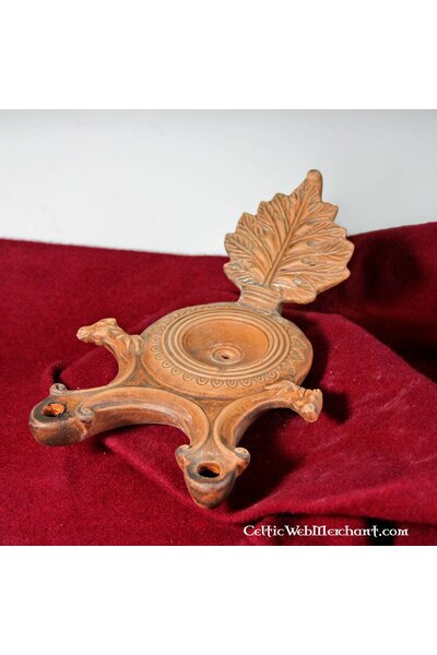 Roman podwójne lampy naftowej - Celtic Webmerchant