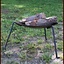 Campfire plate on legs - Celtic Webmerchant