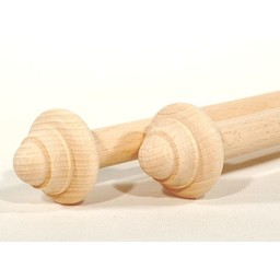 Rouleaux en bois 30 cm, par paire - Celtic Webmerchant