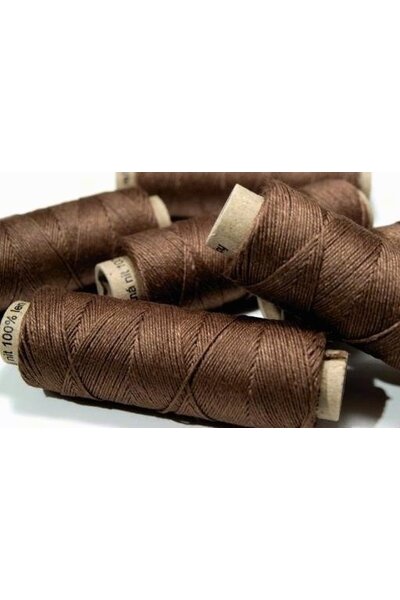 Rollo de lino marrón oscuro, 50 m - Celtic Webmerchant