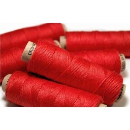 Linen yarn red, 50 m - Celtic Webmerchant