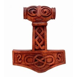 Martillo de Thor con cara - Celtic Webmerchant