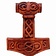 Martillo de Thor con cara - Celtic Webmerchant