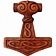 Thors hammer with knots - Celtic Webmerchant