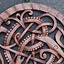 Serpente di Midgard di legno - Celtic Webmerchant