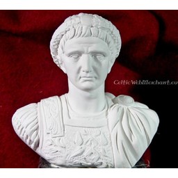 Bust emperor Tiberius Claudius Nero - Celtic Webmerchant