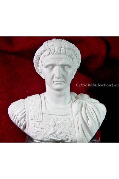 Bust kejser Tiberius Claudius Nero - Celtic Webmerchant
