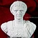 Bust emperor Tiberius Claudius Nero - Celtic Webmerchant