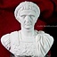 Bust emperor Tiberius Claudius Nero - Celtic Webmerchant