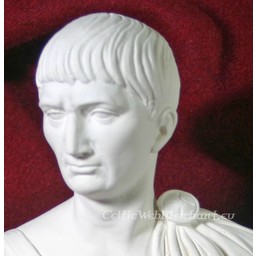 Bust emperor Trajanus - Celtic Webmerchant