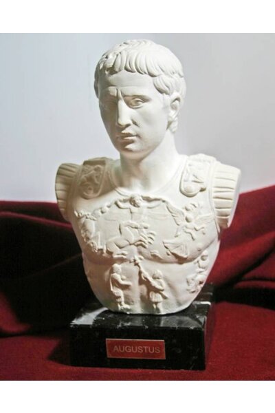 Busto imperatore Augusto di Prima Porta - Celtic Webmerchant