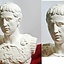 Bust kejser Augustus Prima Porta
