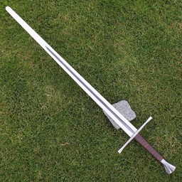 Hand-and-a-half sword Darren, blunt, brown leather - Celtic Webmerchant