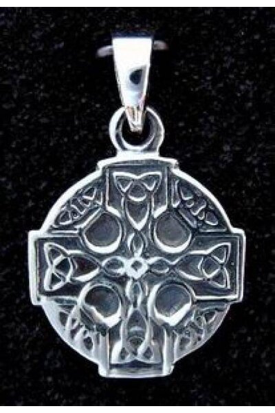 Croix celtique, en argent - Celtic Webmerchant