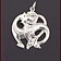 Pendentif Serpent Midgard, en argent - Celtic Webmerchant