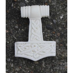 Thors-Hammer aus Knochen mit Knotenmotiv - Celtic Webmerchant
