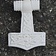 Thors-Hammer aus Knochen mit Knotenmotiv - Celtic Webmerchant