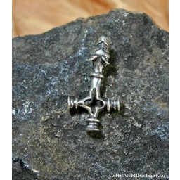 Icelandic Thor`s hammer, silver - Celtic Webmerchant