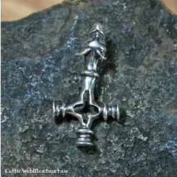 Icelandic Thor`s hammer, silver - Celtic Webmerchant