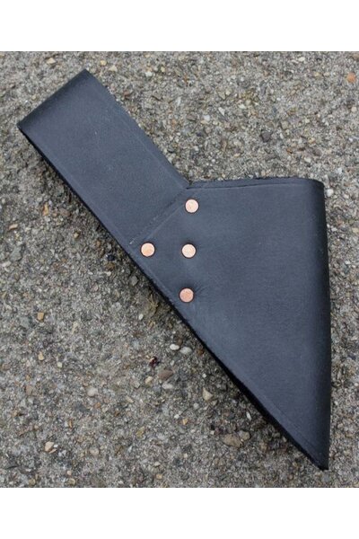 Leather sword holder for belt - Celtic Webmerchant