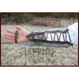 Chain mail arm protection, zinc-plated - Celtic Webmerchant