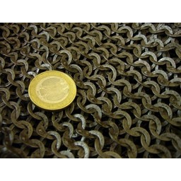 Épaule en maille en chaîne, anneaux plats - rivets en coin, 8 mm - Celtic Webmerchant