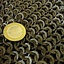 Spalla di posta in catena, anelli piatti - cunei rivetti, 8 mm - Celtic Webmerchant