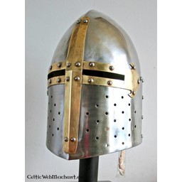 French great helmet (12th-13th century) - Celtic Webmerchant