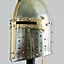 French great helmet (12th-13th century) - Celtic Webmerchant