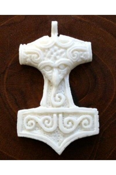 Bone Swedish Thors hammer - Celtic Webmerchant
