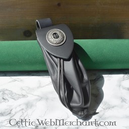 Middelalderlig pung, stor, grøn - Celtic Webmerchant