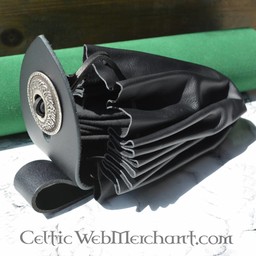 Middeleeuwse geldbeurs, groot, Groen - Celtic Webmerchant