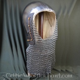 1300-talet bacinet med chainmail Aventail - Celtic Webmerchant