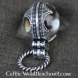 Gotland Viking crystal S, plateado - Celtic Webmerchant