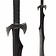 Palnatoke LARP Drow sword - Celtic Webmerchant