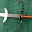 Flamberge with wooden grip - Celtic Webmerchant